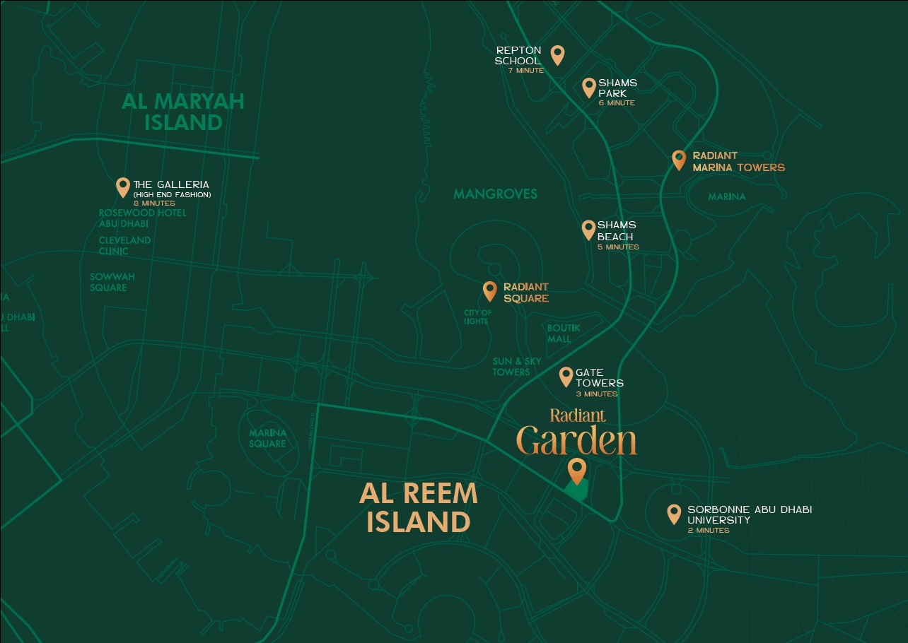 Radiant Garden Towers Location Image