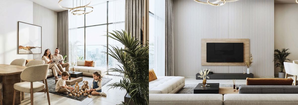 Radiant Waves Apartment Interiors