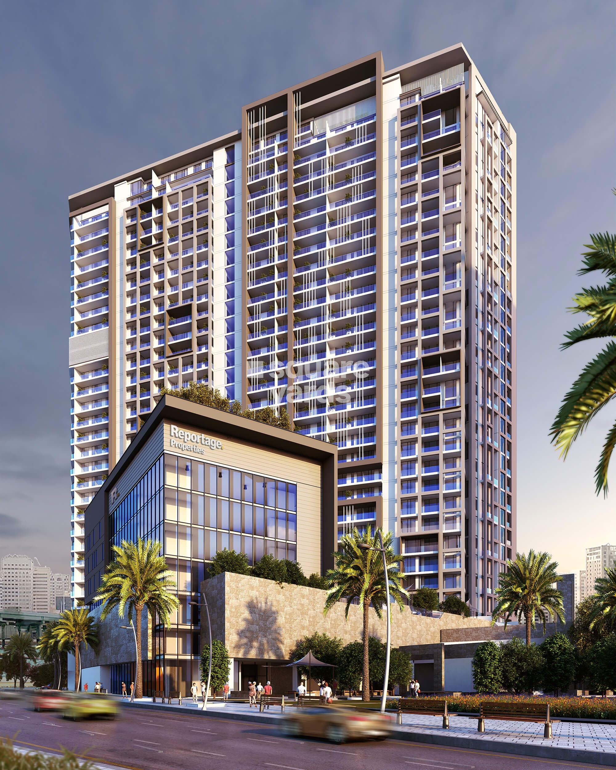 Reportage Al Maryah Vista 2 Tower View