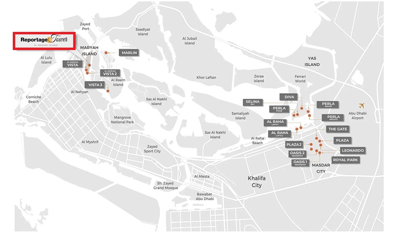 Reportage Tower Location Image