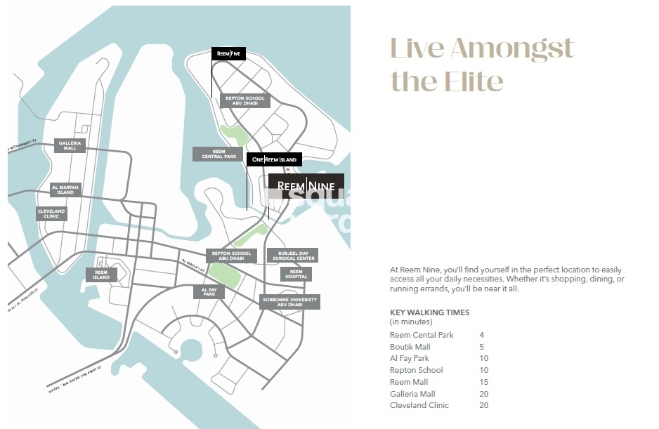 SAAS Reem Nine Location Image