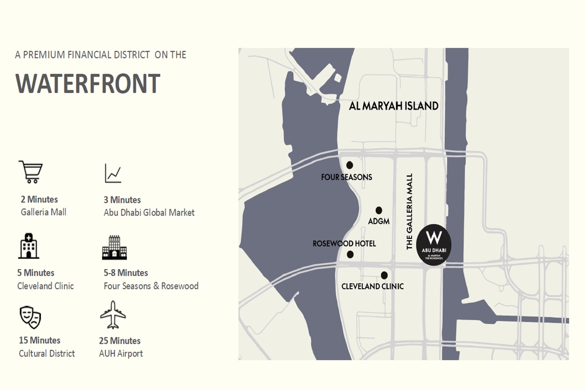 Taraf W Residences Location Image