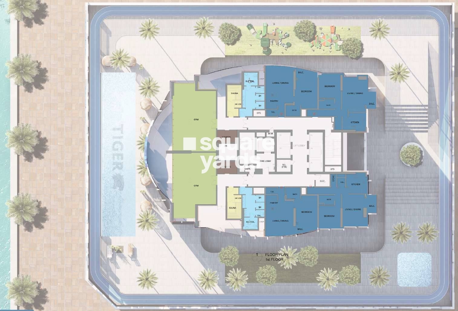 Tiger Renad Tower Floor Plans