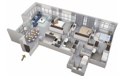 3 Beds 1829 Sq. Ft. Apartment in Aabar Lamar Residences