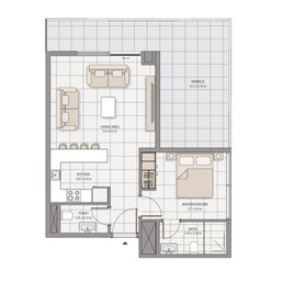 1 Bed 637 Sq. Ft. Apartment in Advanced The Icon Tower