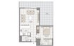Advanced The Icon Tower 1 Bed Layout
