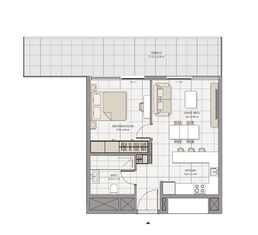 2 Beds 1428 Sq. Ft. Apartment in Advanced The Icon Tower