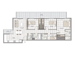 3 Beds 1965 Sq. Ft. Apartment in Advanced The Icon Tower