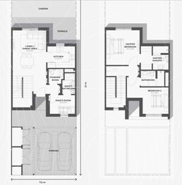 2 Beds 1345 Sq. Ft. Townhouse in Aldar Alghadeer