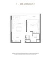 Aldar Grove Gallery Views 1 Bed Layout