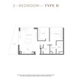 Aldar Grove Gallery Views 2 Beds Layout