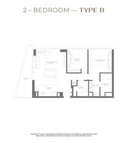 2 Beds 1435 Sq. Ft. Apartment in Aldar Grove Gallery Views