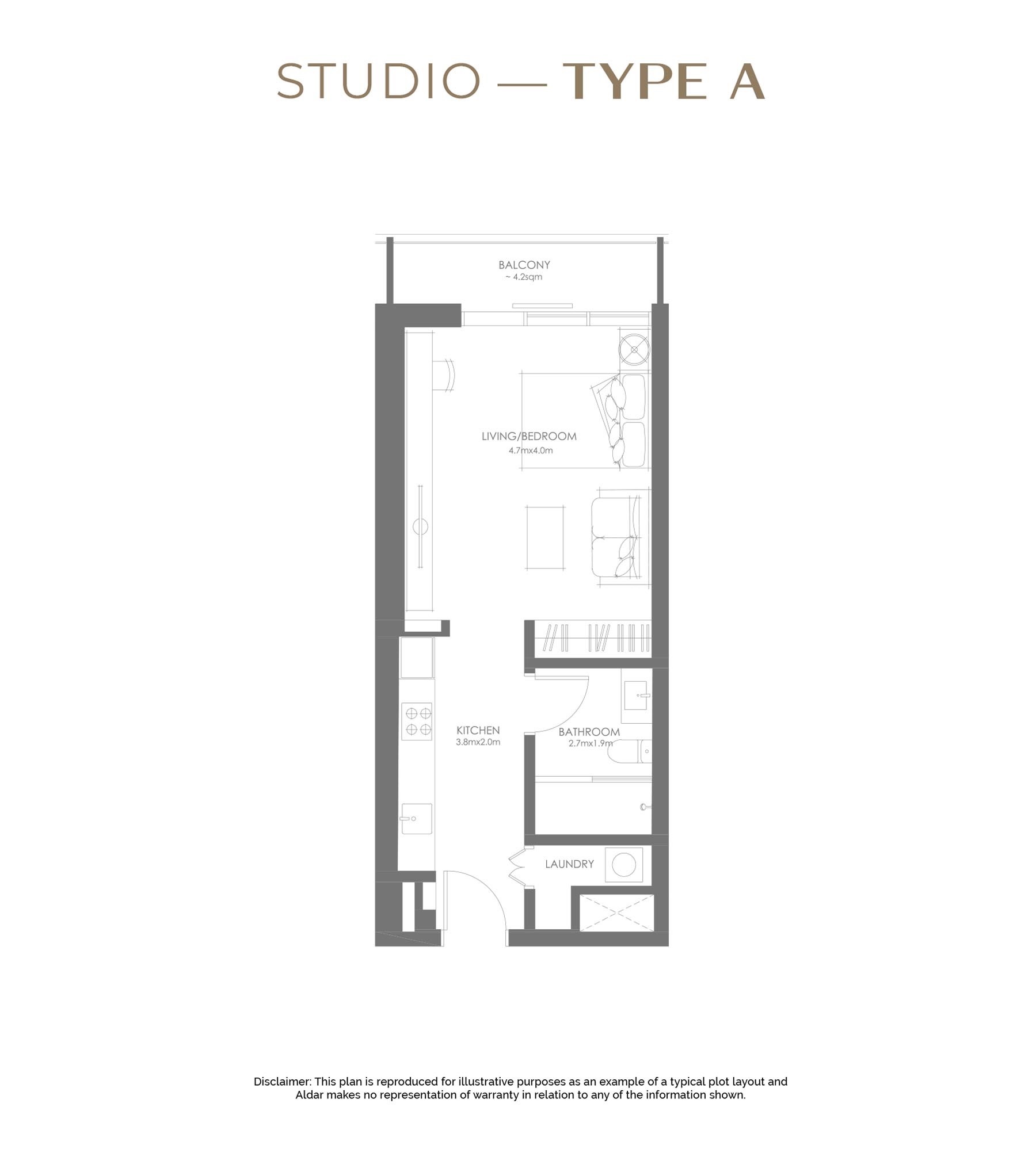 Aldar Grove Gallery Views Studio Layout