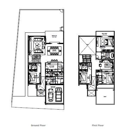 4 Beds 4994 Sq. Ft. Townhouse in Aldar Jawaher Al Saadiyat