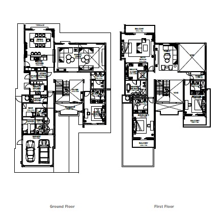 4 Beds 6849 Sq. Ft. Villa in Aldar Jawaher Al Saadiyat