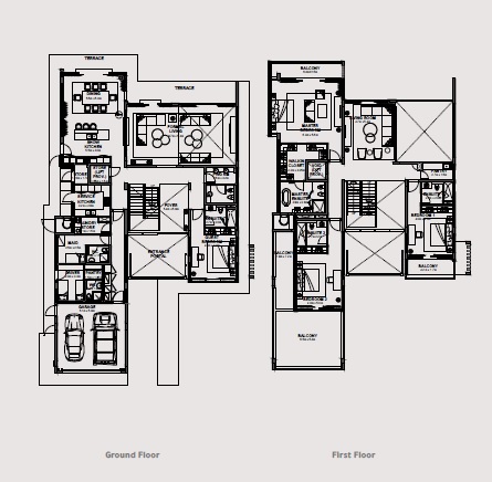 4 Beds 7388 Sq. Ft. Villa in Aldar Jawaher Al Saadiyat