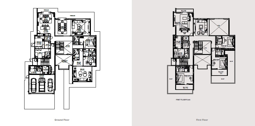 5 Beds 9364 Sq. Ft. Villa in Aldar Jawaher Al Saadiyat