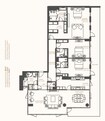 Aldar Mamsha Al Saadiyat 3 Beds Layout