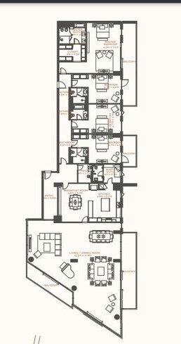 4 Beds 5737 Sq. Ft. Apartment in Aldar Mamsha Al Saadiyat