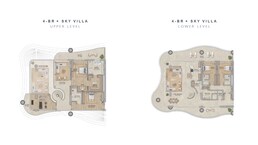 4 Beds 8071 Sq. Ft. Villa in Aldar Mamsha Palm