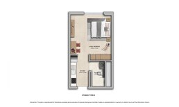 355 Sq. Ft. Studio in Aldar Manarat Living 2