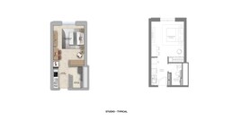 323 Sq. Ft. Studio in Aldar Manarat Living 3
