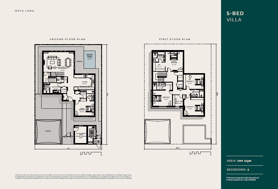5 Beds 3111 Sq. Ft. Villa in Aldar Noya Luma