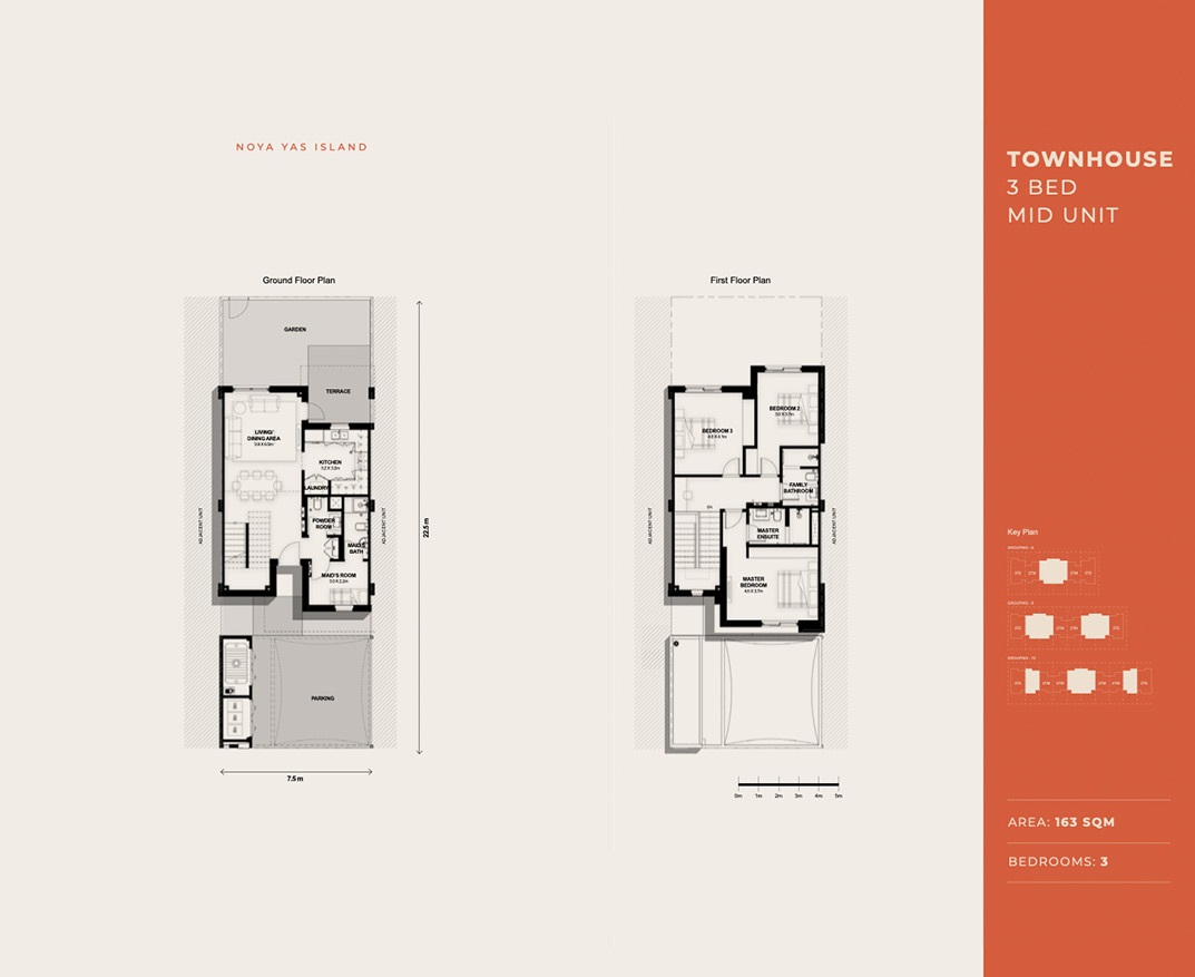 3 Beds 1755 Sq. Ft. Townhouse in Aldar Noya Viva