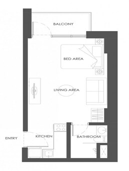 368 Sq. Ft. Studio in Aldar The Bridges