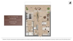 1 Bed 958 Sq. Ft. Apartment in Aldar The Row