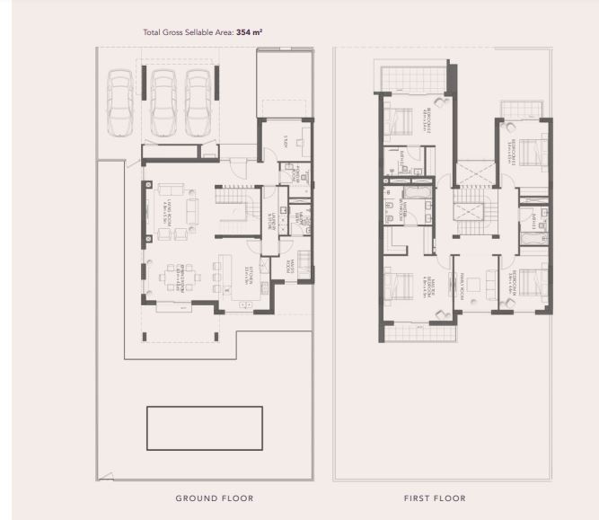 4 Beds 3810 Sq. Ft. Villa in Aldar Yas Acres