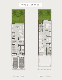 2 Beds 1344 Sq. Ft. Townhouse in Bloom Aldhay