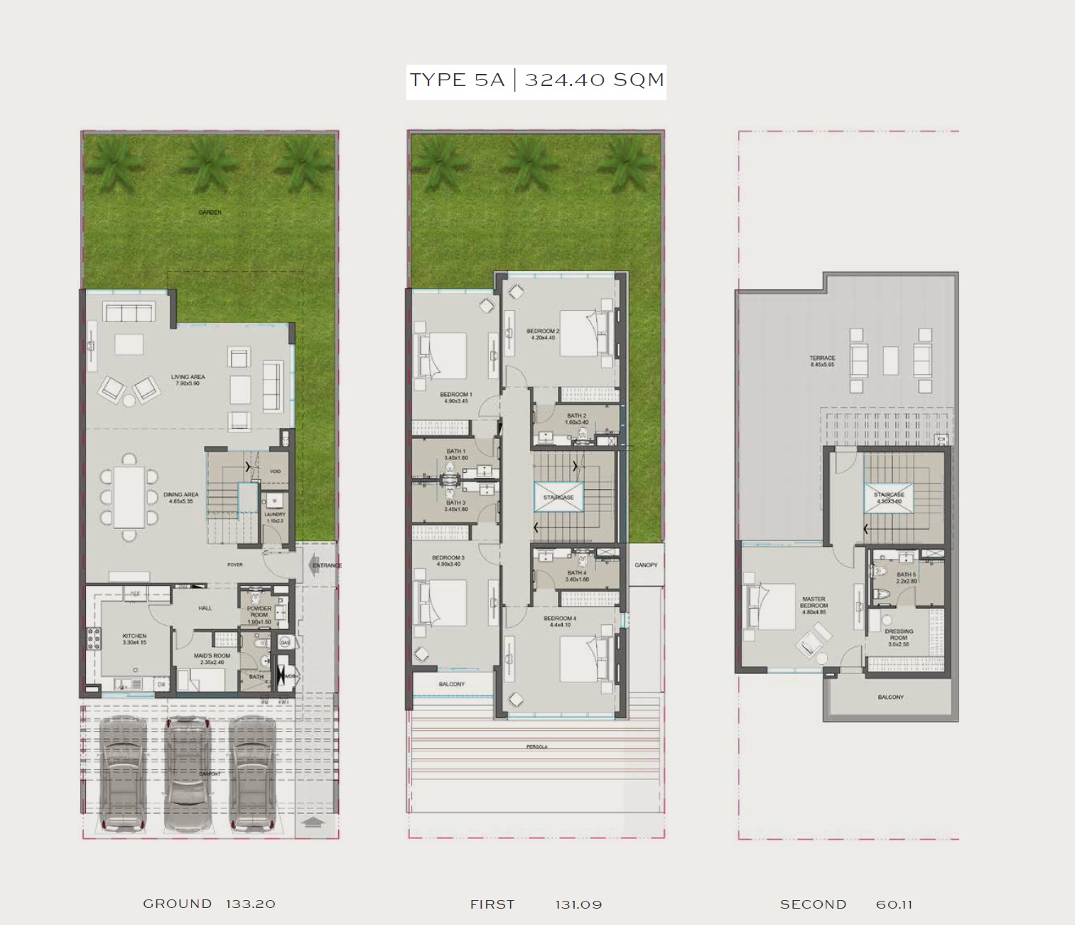 5 Beds 3492 Sq. Ft. Townhouse in Bloom Aldhay