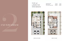 2 Beds 1325 Sq. Ft. Townhouse in Bloom Cordoba Villas