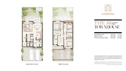 3 Beds 1636 Sq. Ft. Townhouse in Bloom Living Carmona