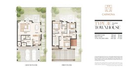 3 Beds 1841 Sq. Ft. Townhouse in Bloom Living Carmona