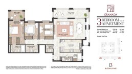 3 Beds 1883 Sq. Ft. Apartment in Bloom Living Granada