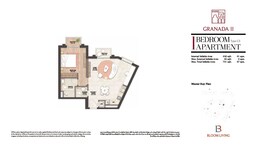 1 Bed 721 Sq. Ft. Apartment in Bloom Living Granada Phase 2