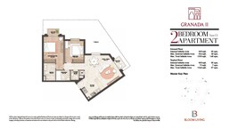 2 Beds 1593 Sq. Ft. Apartment in Bloom Living Granada Phase 2