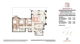 3 Beds 2637 Sq. Ft. Apartment in Bloom Living Granada Phase 2