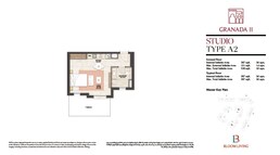 538 Sq. Ft. Studio in Bloom Living Granada Phase 2