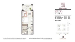472 Sq. Ft. Studio in Bloom Living Granada