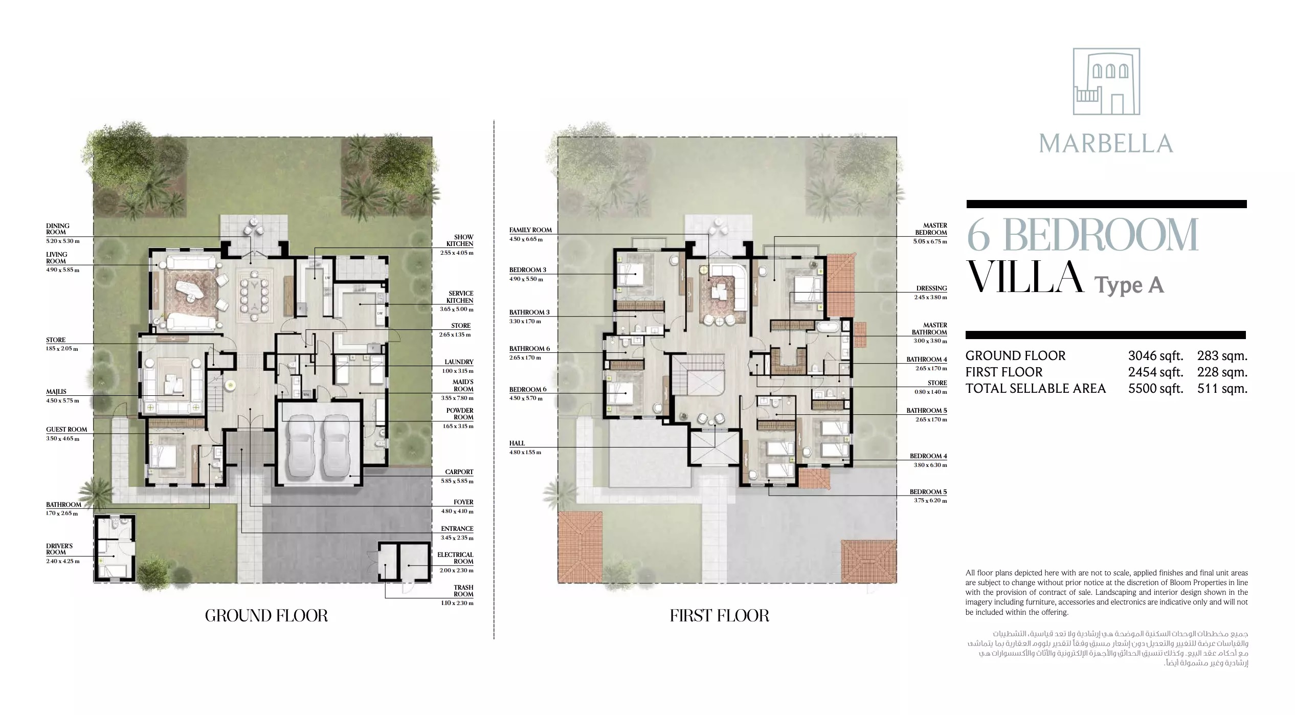 Bloom Living Marbella 6 Layout