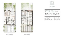 3 Beds 1626 Sq. Ft. Townhouse in Bloom Living Olvera