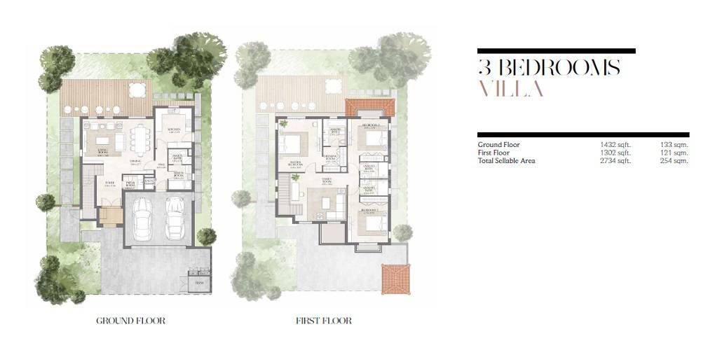 Bloom Living Toledo 3 Beds Layout