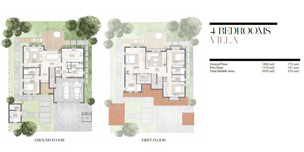 Bloom Living Toledo 4 Beds Layout