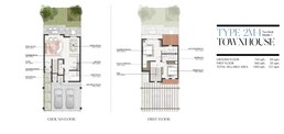 2 Beds 1303 Sq. Ft. Townhouse in Bloom Living
