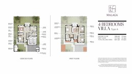 4 Beds 3401 Sq. Ft. Villa in Bloom Malaga villas