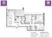 Bloom Soho Square Residences 3 Beds Layout