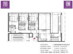 4 Beds 4968 Sq. Ft. Apartment in Bloom Soho Square Residences